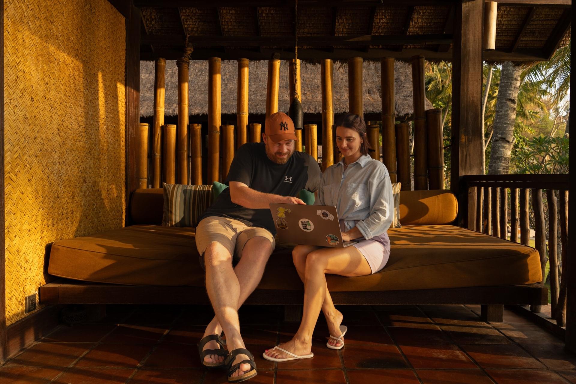 Nici & Ralph im Jeeva Klui Resort