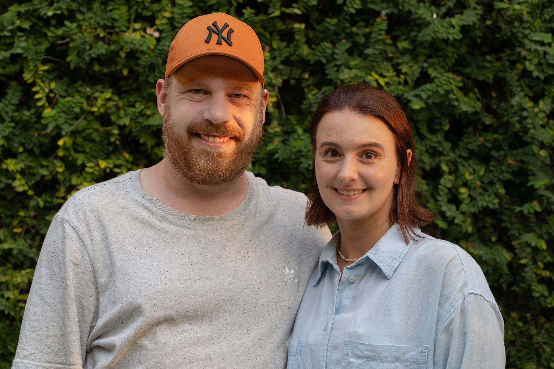 Nici und Ralph auf Lombok